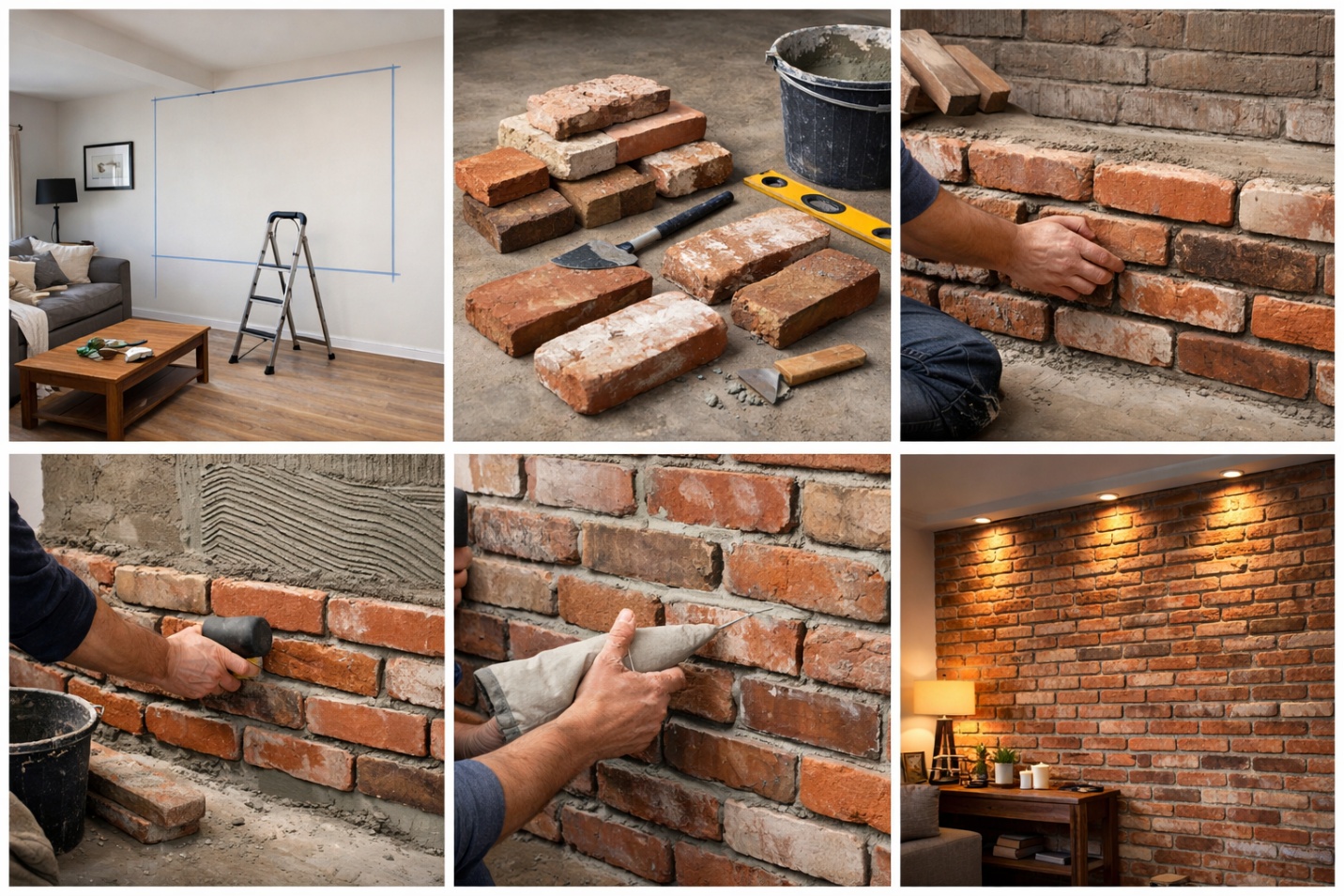 A collage of a brick wallAI-generated content may be incorrect.