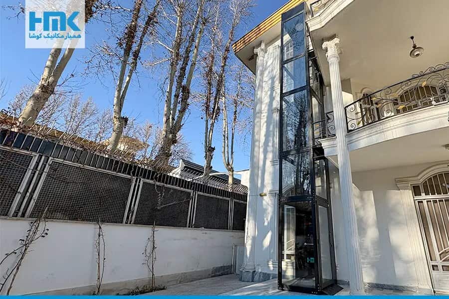 نصب آسانسور خانگی در ویلا